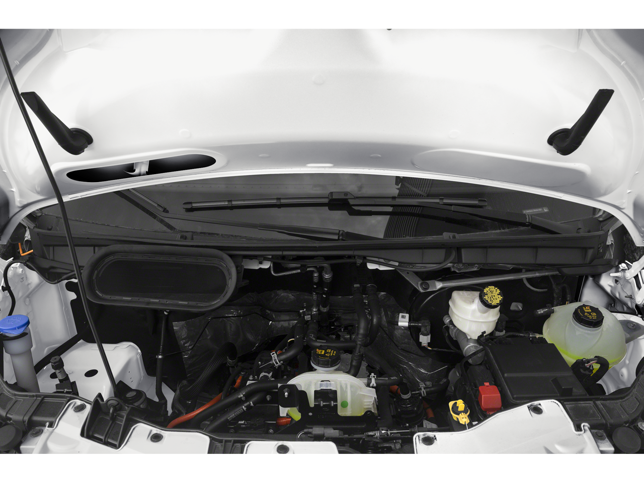 2023 Ford E-Transit Cargo Van T-350 130" Low Rf 9500 GVWR RWD