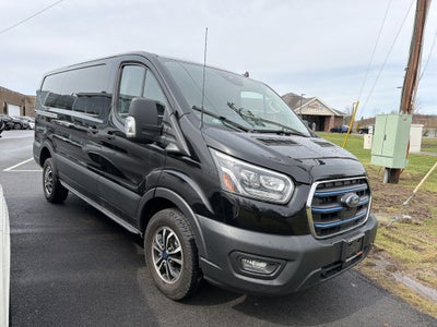 2023 Ford E-Transit Cargo Van T-350 130" Low Rf 9500 GVWR RWD