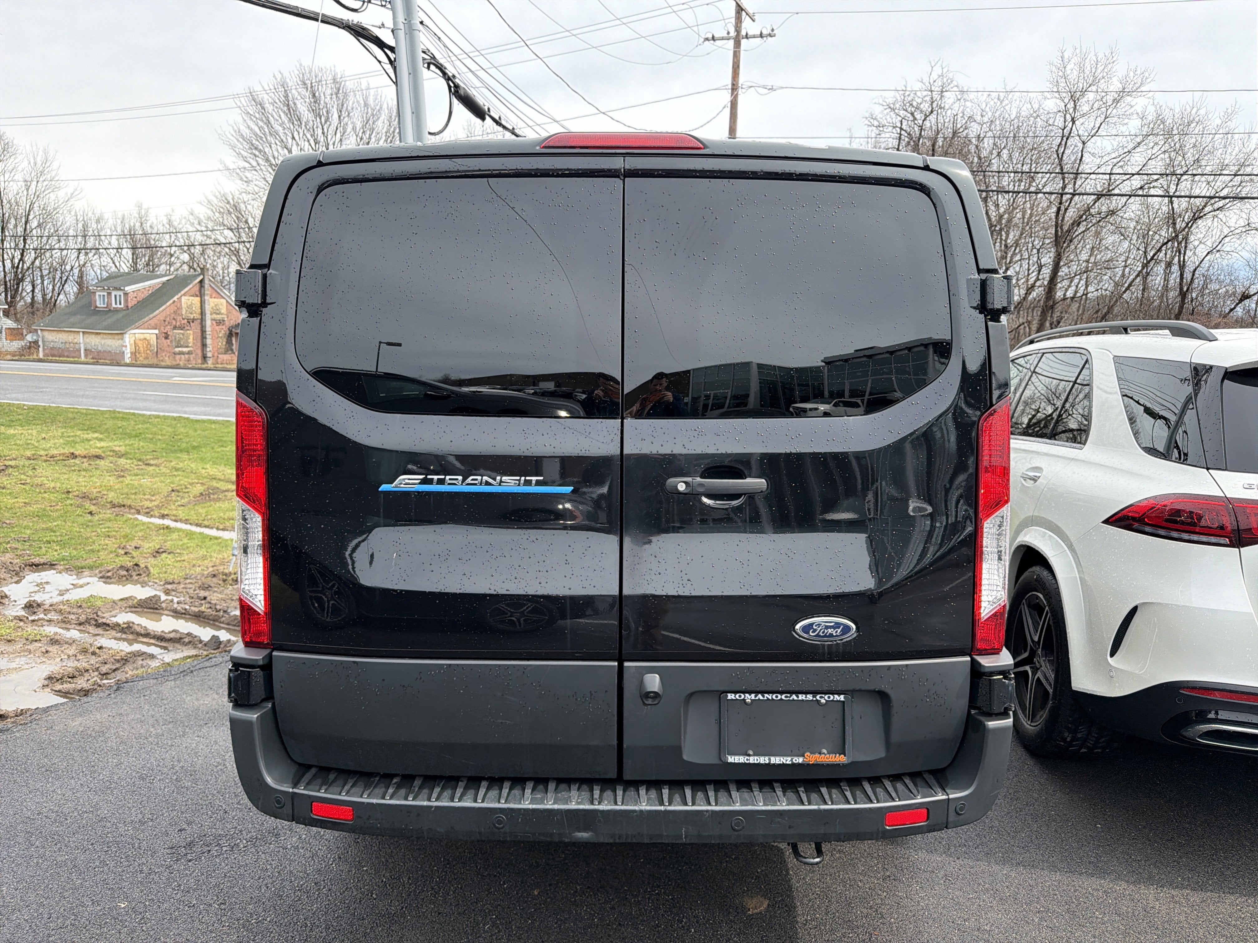 2023 Ford E-Transit Cargo Van T-350 130" Low Rf 9500 GVWR RWD