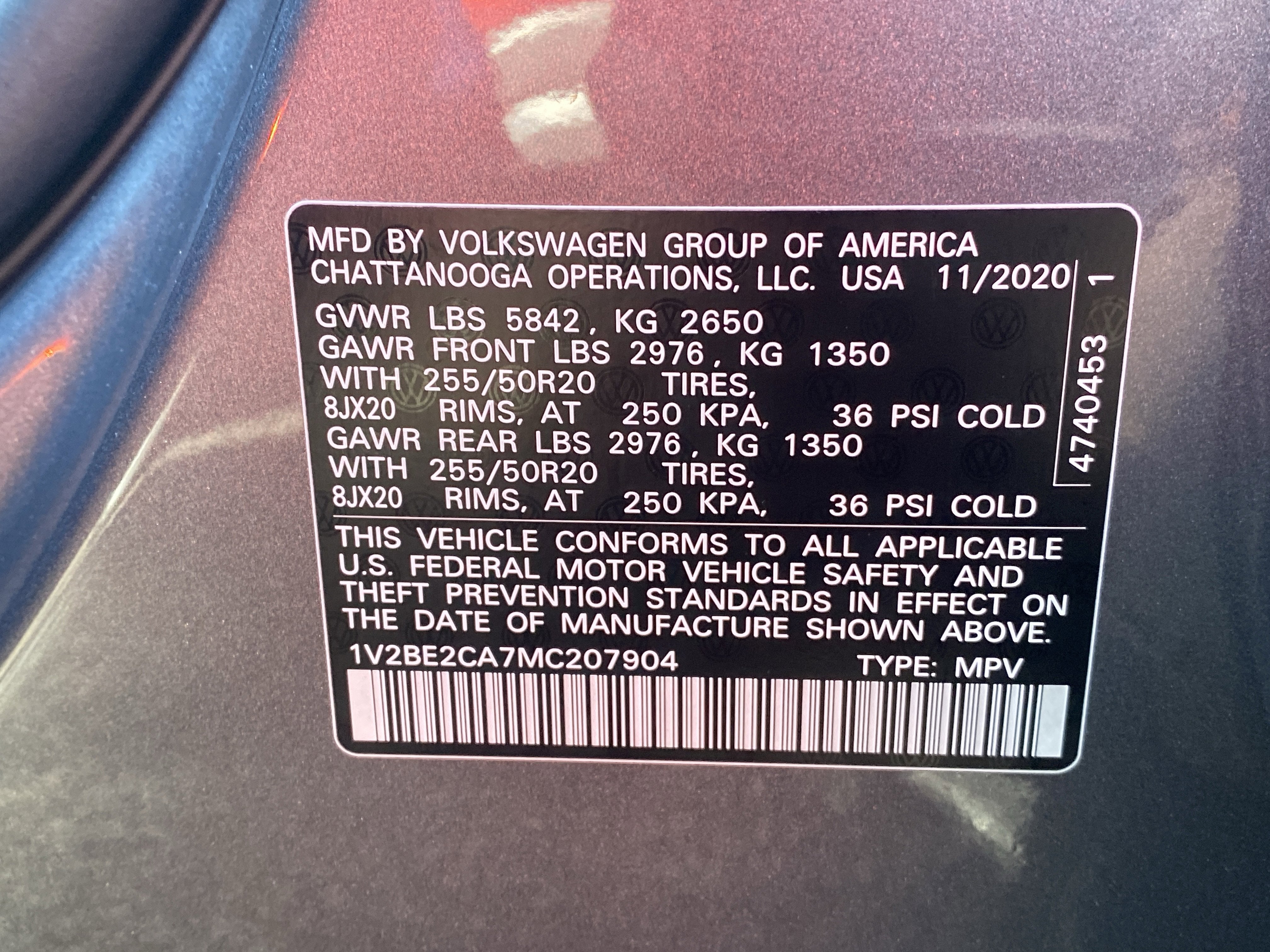 2021 Volkswagen Atlas Cross Sport 3.6L V6 SEL 4MOTION