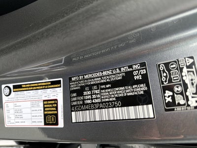 2023 Mercedes-Benz EQS EQS 580 4MATIC® SUV