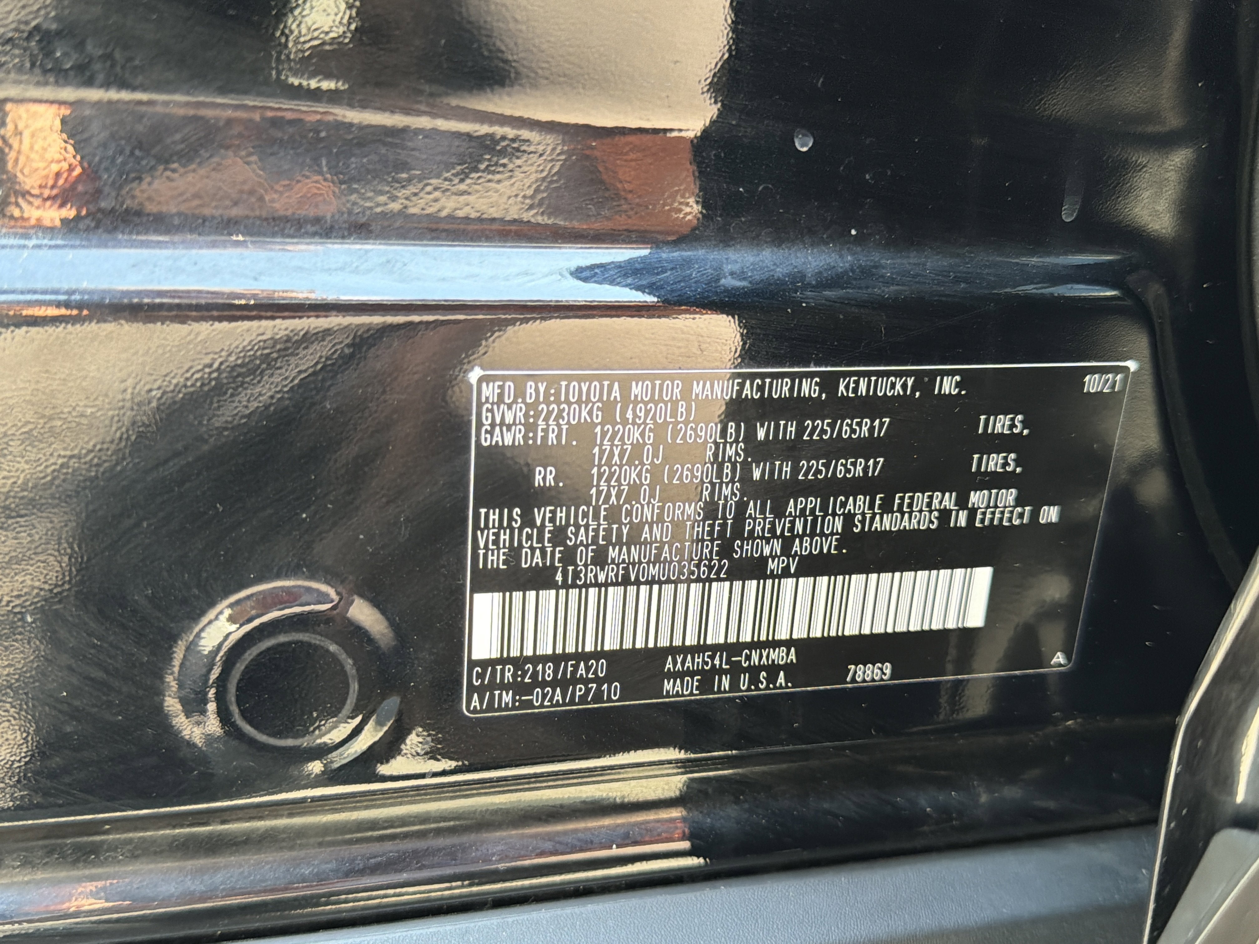 2021 Toyota RAV4 Hybrid XLE AWD