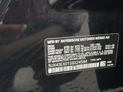2025 BMW X6 M60i Sports Activity Coupe