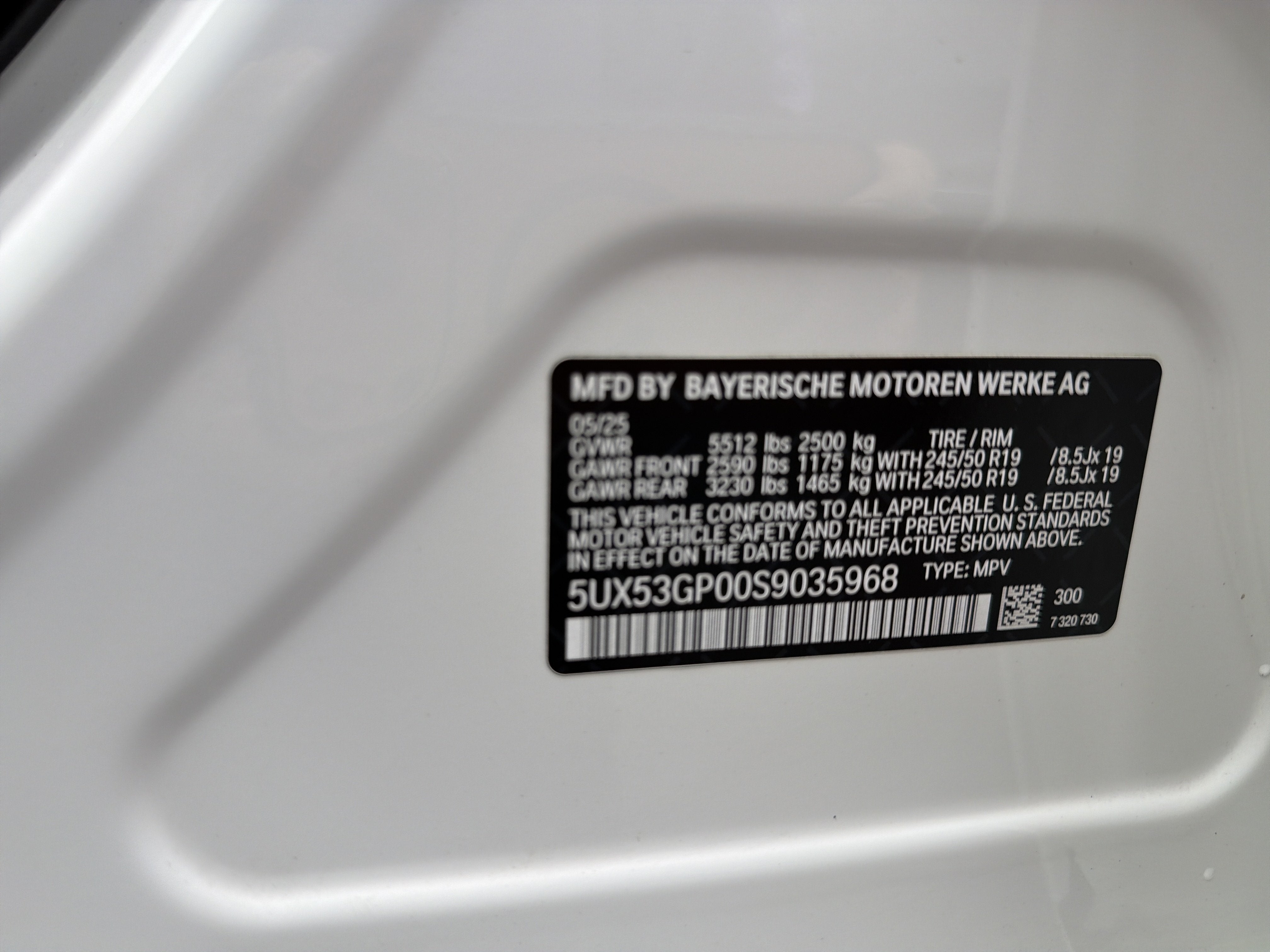 2025 BMW X3 30 xDrive Sports Activity Vehicle
