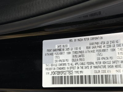 2023 Mazda Mazda CX-5 2.5 S Select Package AWD