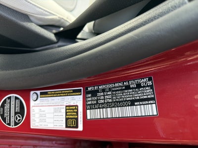2025 Mercedes-Benz C-Class C 300 4MATIC® Sedan