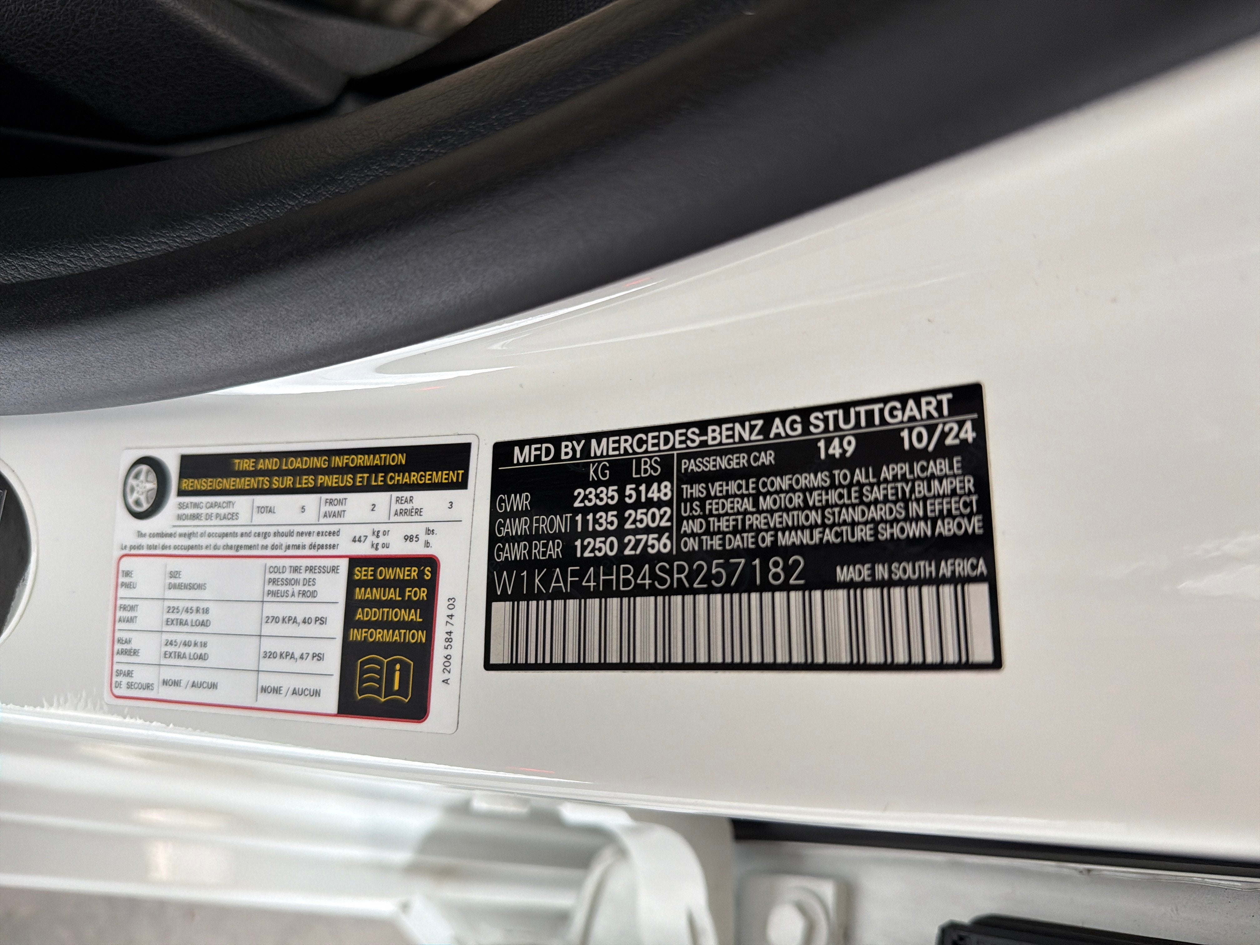 2025 Mercedes-Benz C-Class C 300 4MATIC® Sedan