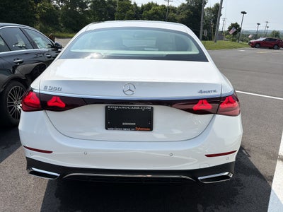 2025 Mercedes-Benz E-Class E 350 4MATIC® Sedan