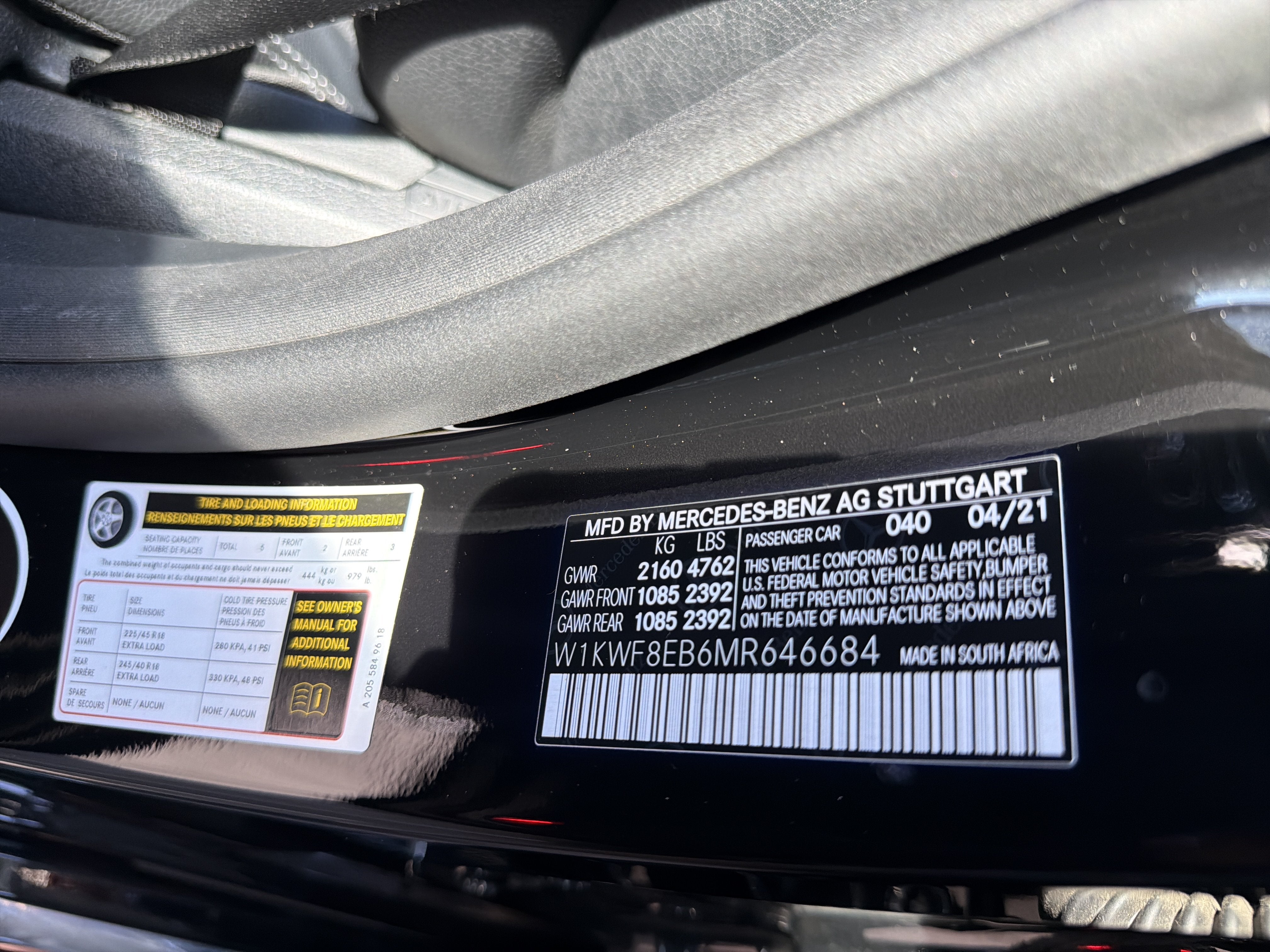 2021 Mercedes-Benz C-Class C 300 4MATIC® Sedan
