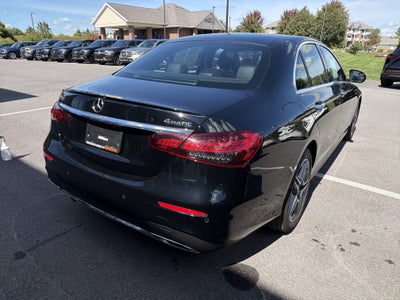 2023 Mercedes-Benz E-Class E 350 4MATIC® Sedan