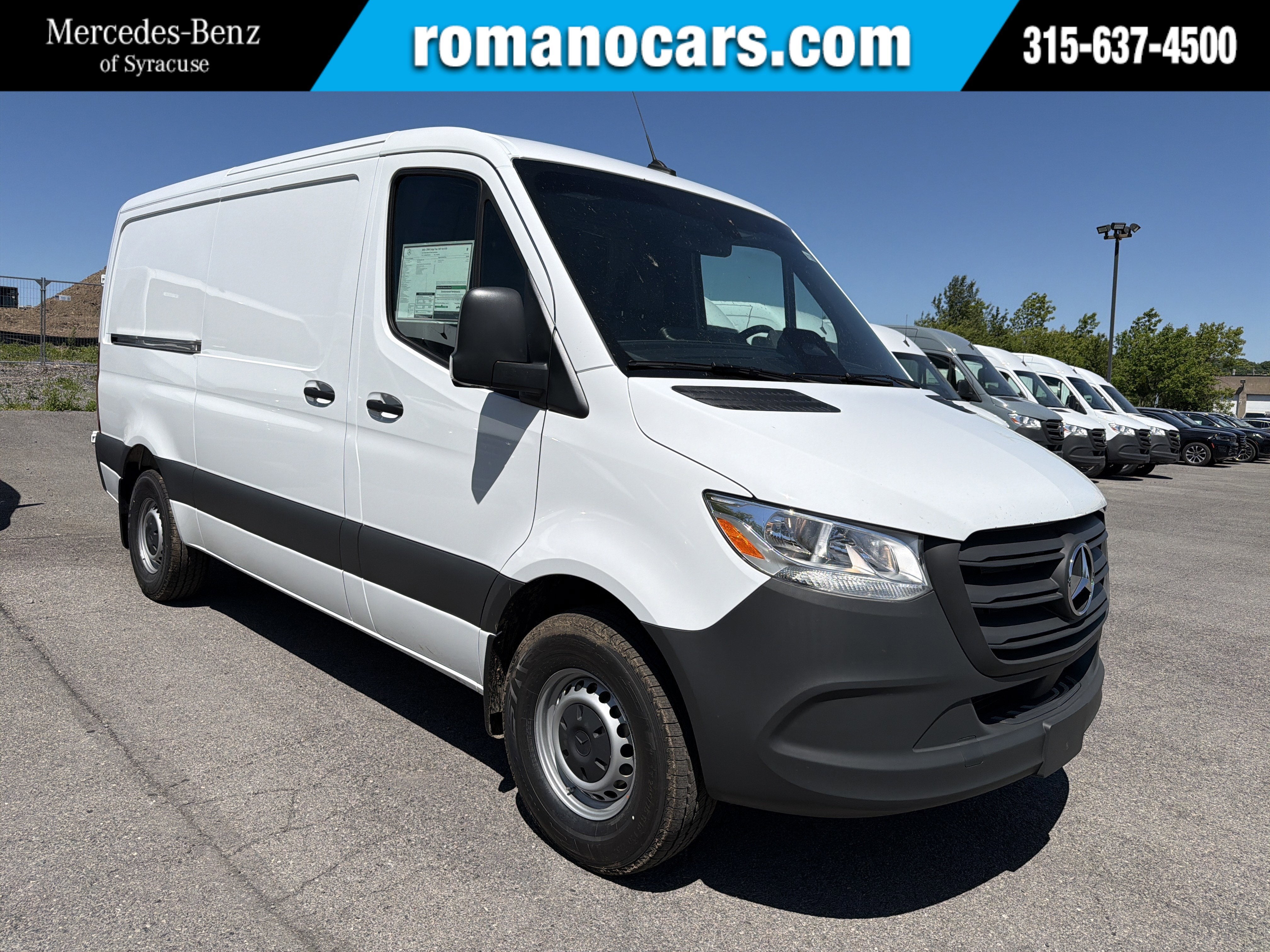 2026 Mercedes-Benz Sprinter Cargo Van 2500 Standard Roof I4 Diesel 144 RWD