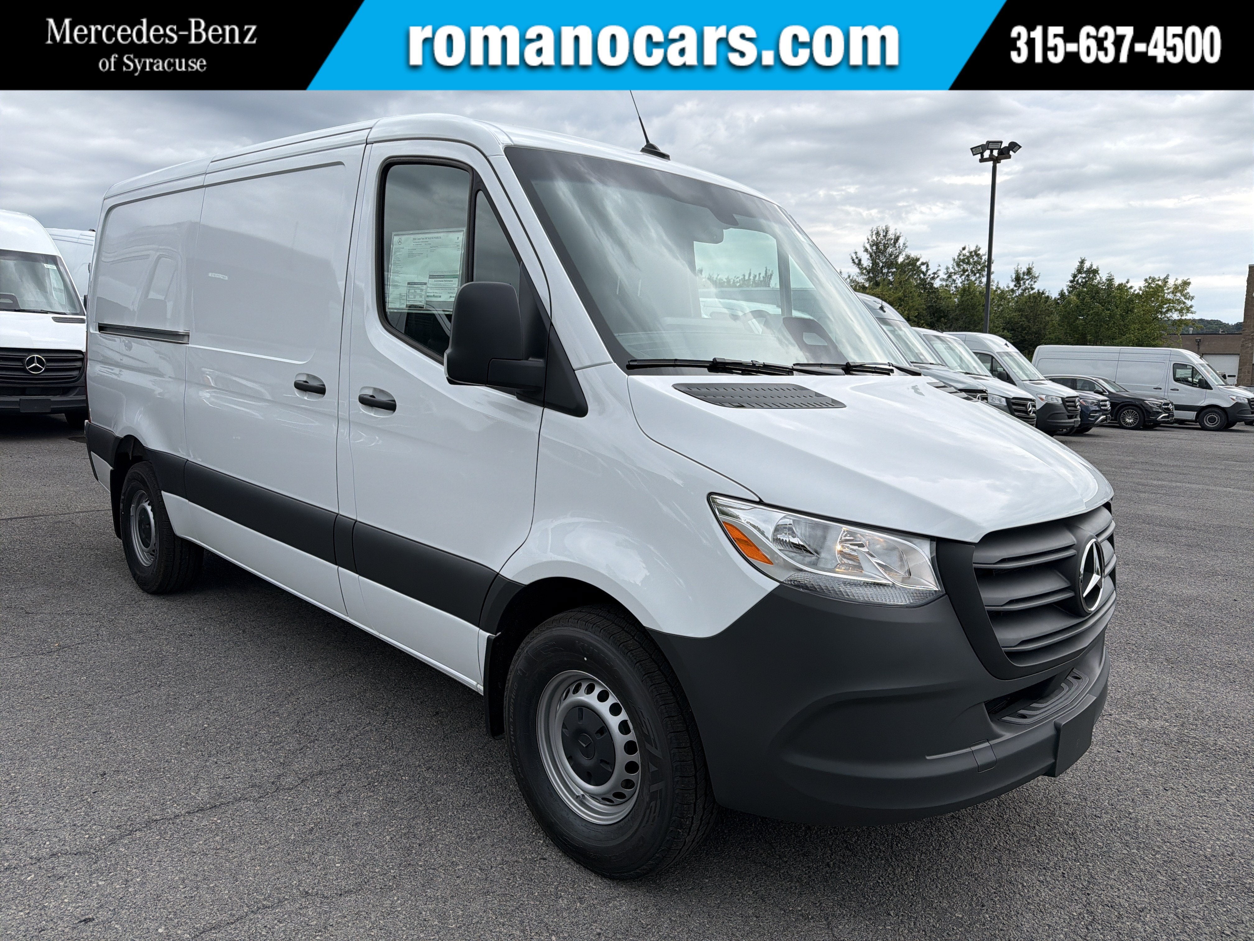 2026 Mercedes-Benz Sprinter Cargo Van 2500 Standard Roof I4 Diesel 144 Worker RWD