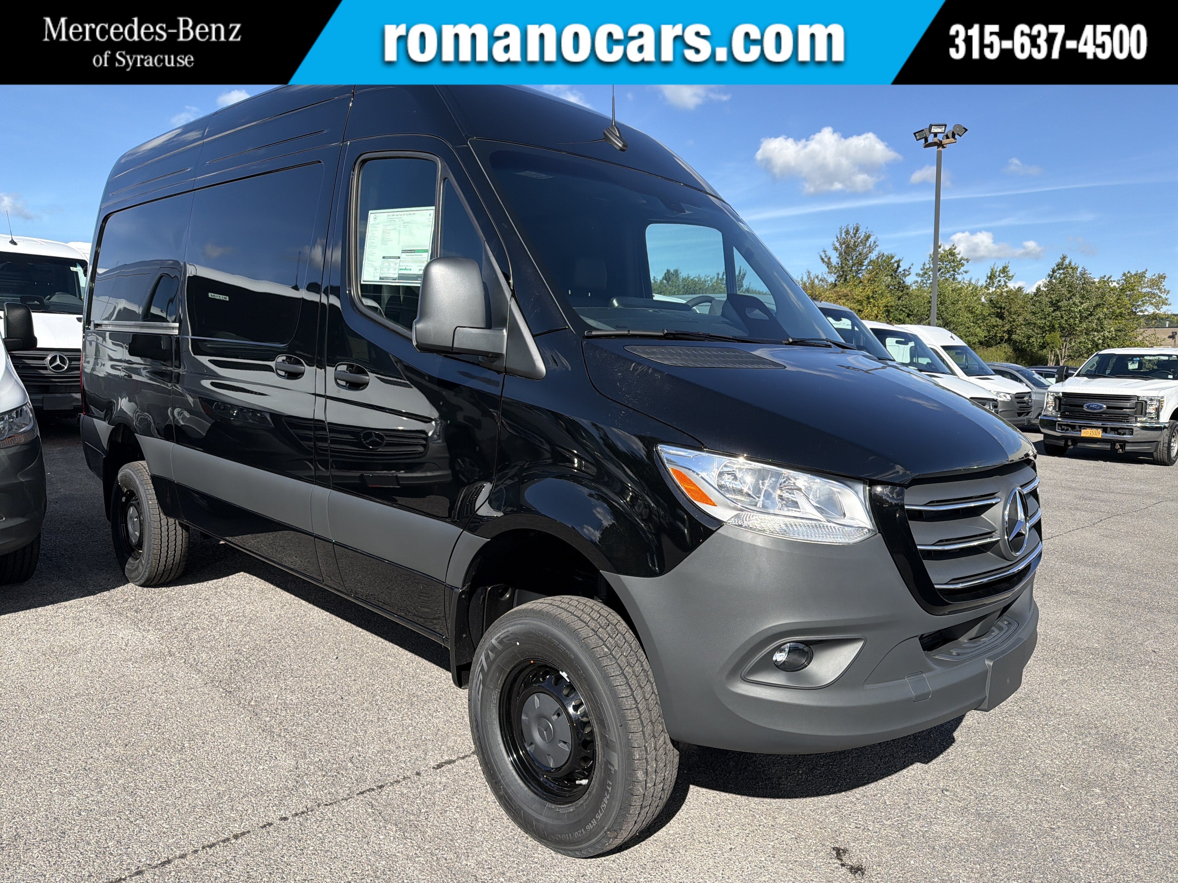 2026 Mercedes-Benz Sprinter Cargo Van 2500 High Roof I4 Diesel HO 144 AWD