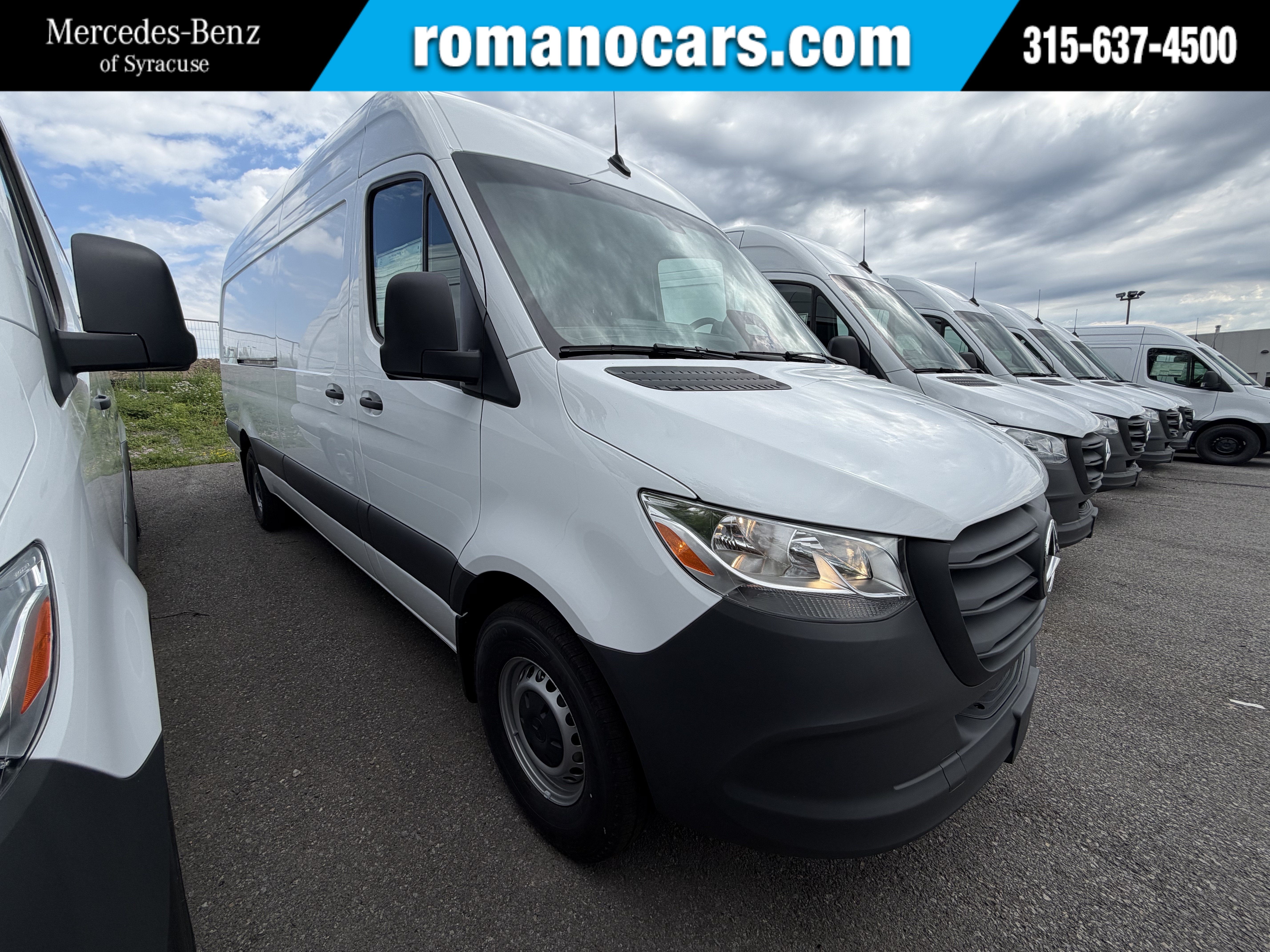 2026 Mercedes-Benz Sprinter Cargo Van 2500 High Roof I4 Diesel HO 170 RWD