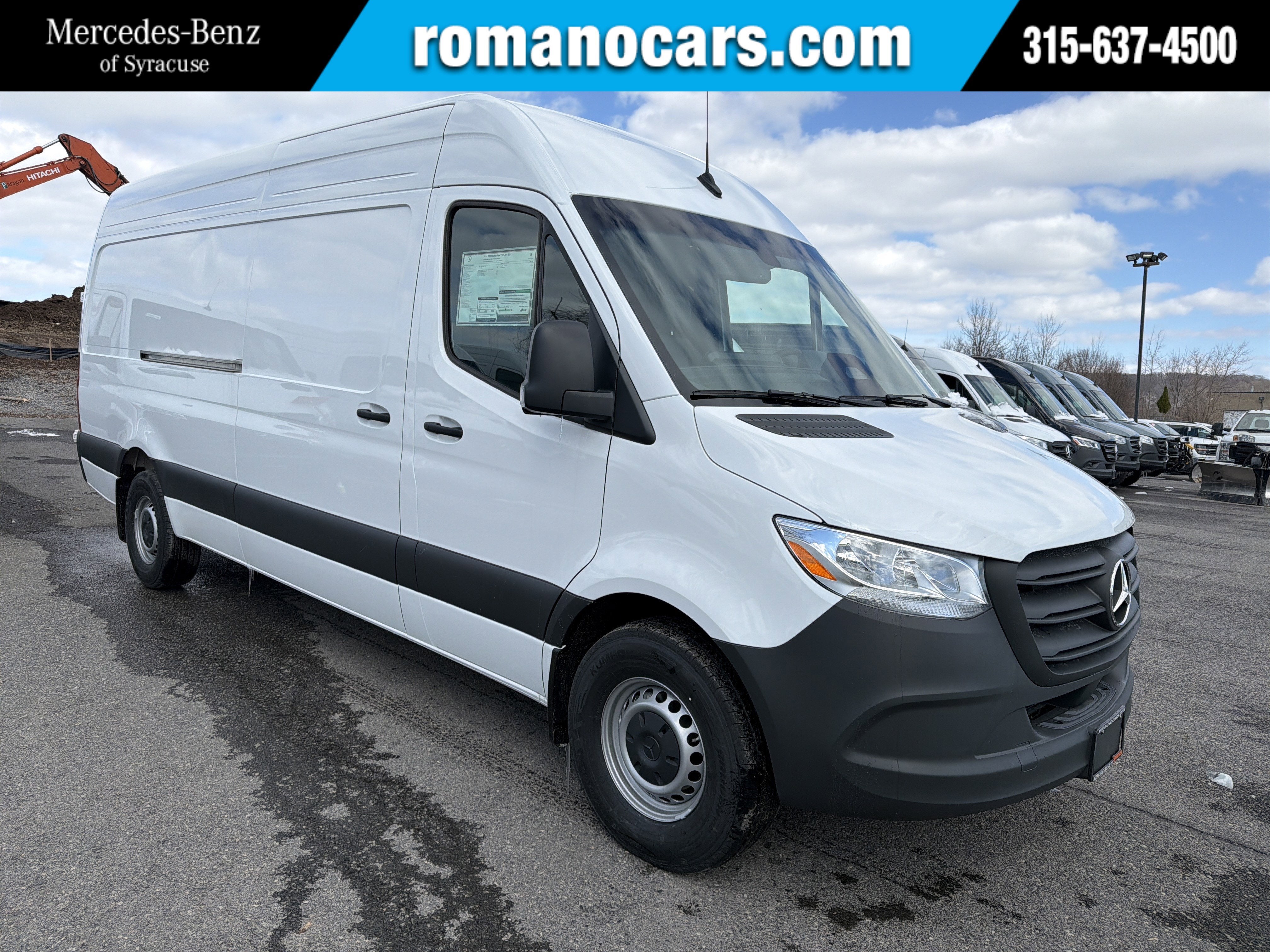 2026 Mercedes-Benz Sprinter Cargo Van 2500 High Roof I4 Diesel HO 170 RWD