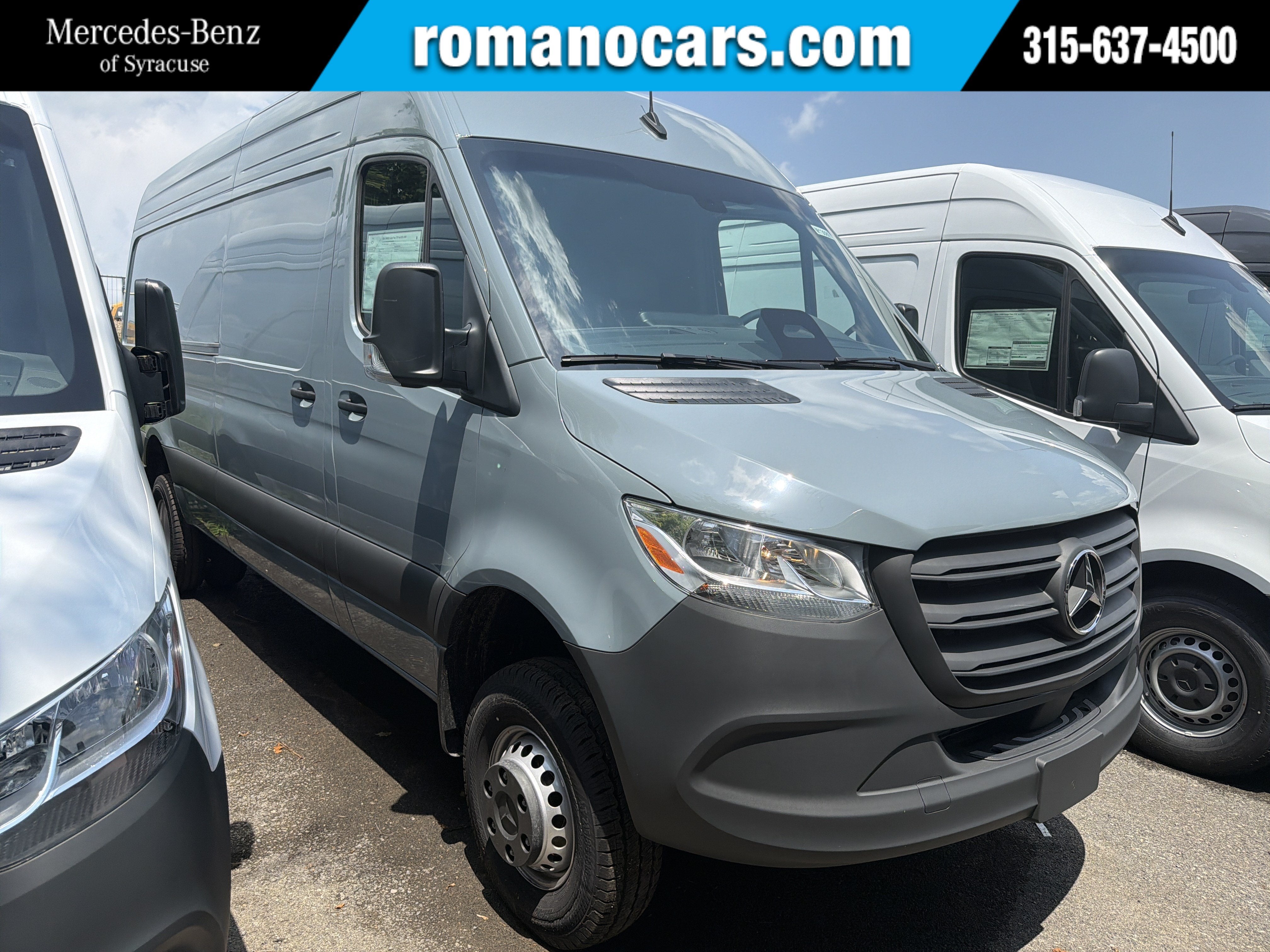 2026 Mercedes-Benz Sprinter Cargo Van 3500XD High Roof I4 Diesel HO 170 AWD